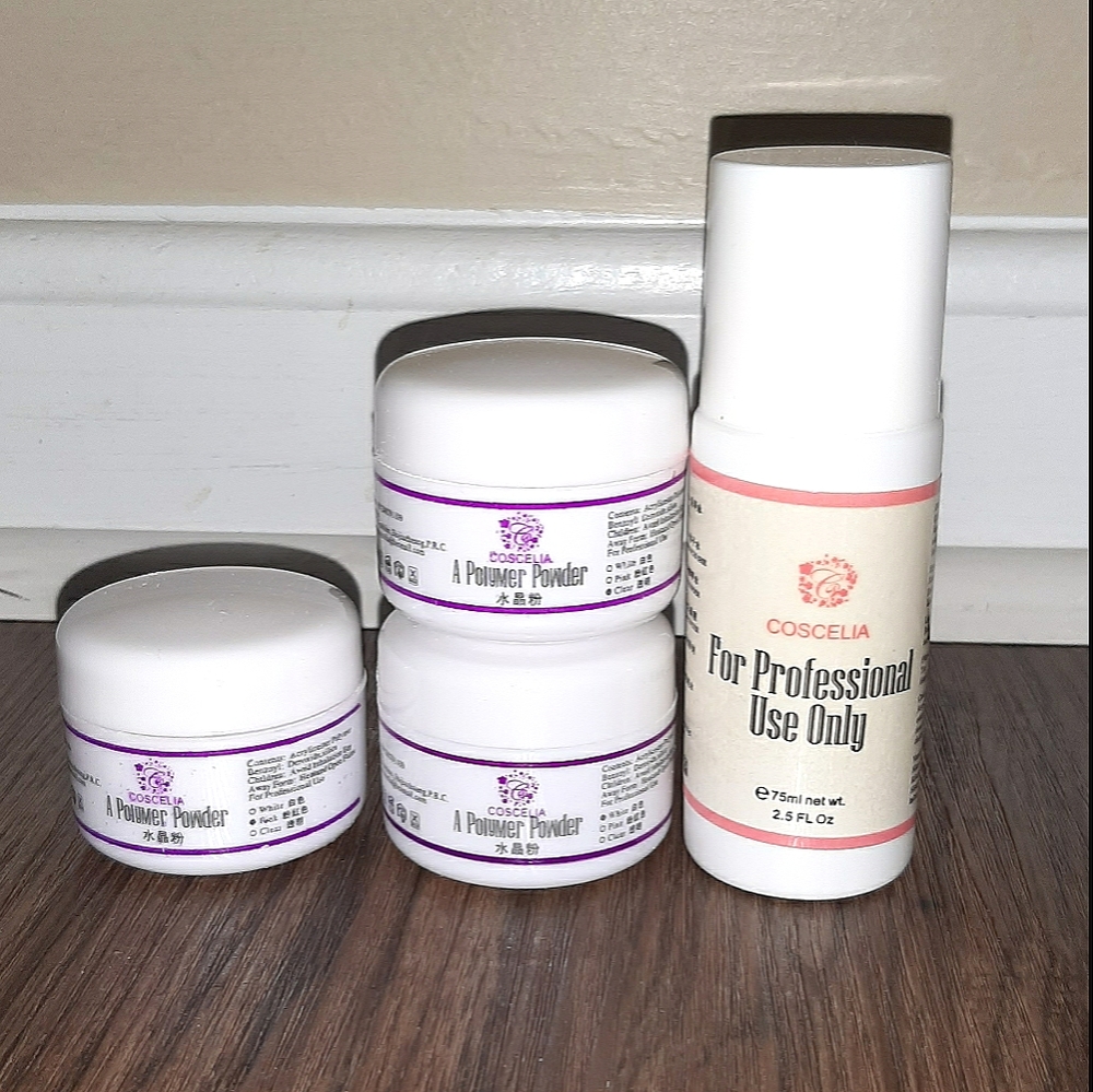 Acrylic nail powder kit